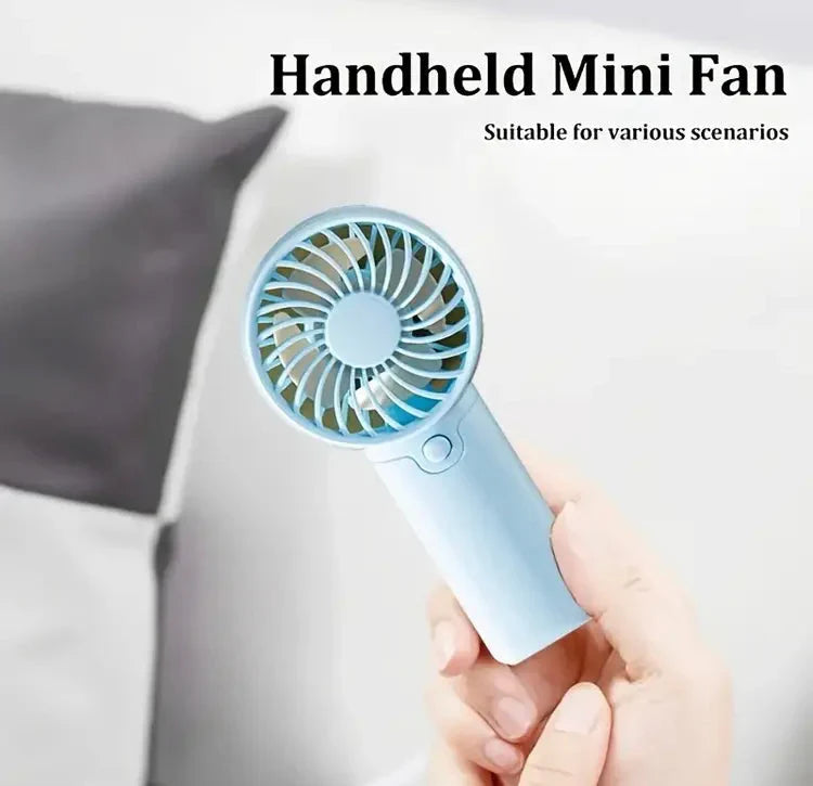 Portable Hand Fan – Battery Operated Personal Cooling Fan