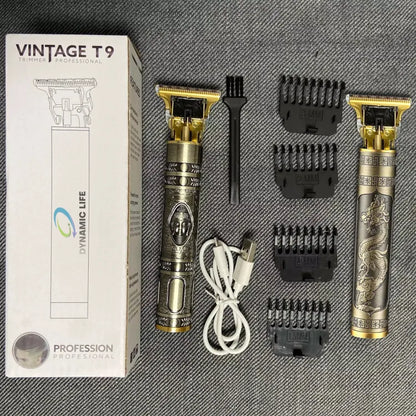 Vintage T9 Trimmer Rechargeable Metal Body