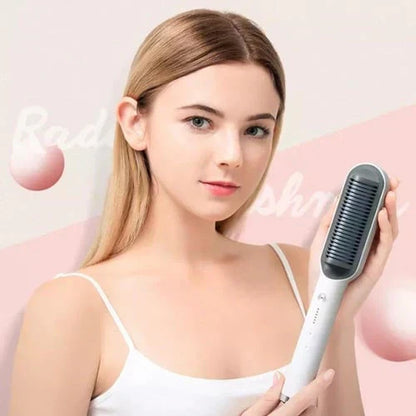 Professional 909b Electric Hair Straightener Brush