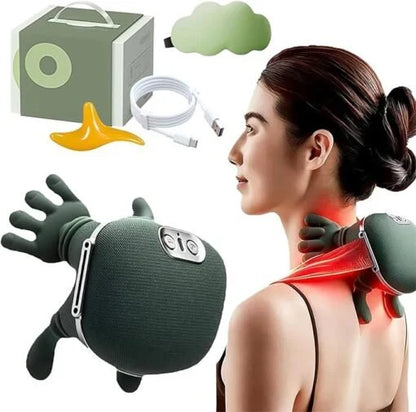 Real Hand Massage Device for Neck, Shoulders & Back