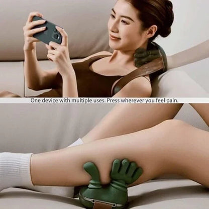 Real Hand Massage Device for Neck, Shoulders & Back