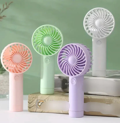 Portable Hand Fan – Battery Operated Personal Cooling Fan