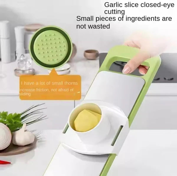 Stainless Steel 5 in 1 Multifunctional Vegetable Cutter
