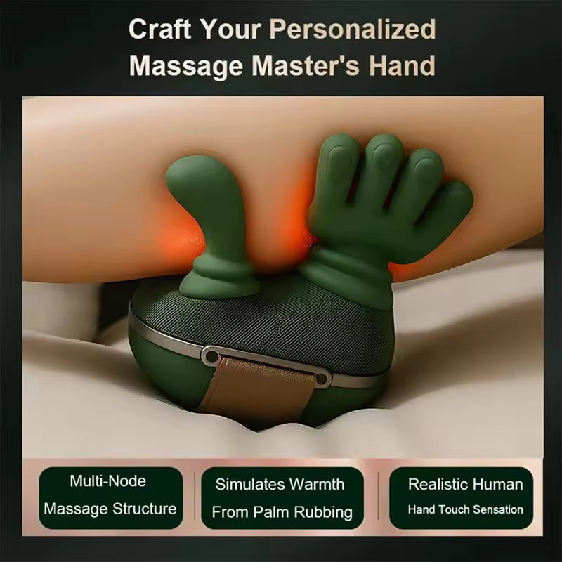 Real Hand Massage Device for Neck, Shoulders & Back