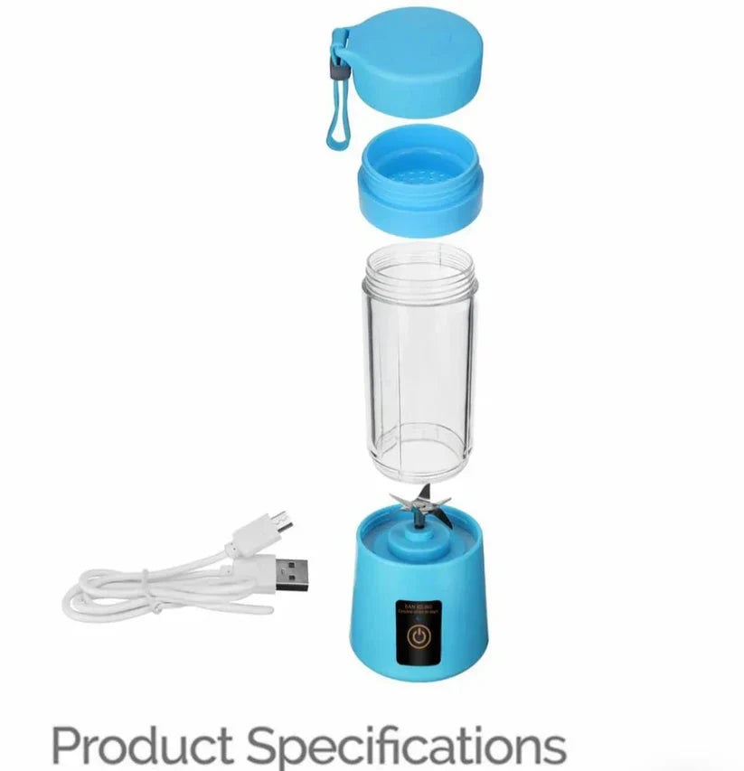 6-Blade Portable Juicer Blender Machine with Free Gift Included